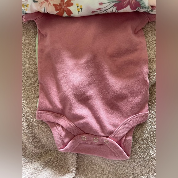 NWT Cloud Island 0-3 Month 4 pack Sleeveless Bodysuit - Picture 4 of 7